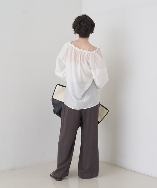 ROUGE VIF Sophie ブラウス シャツ 「一部店舗限定」バルーンスリーブ