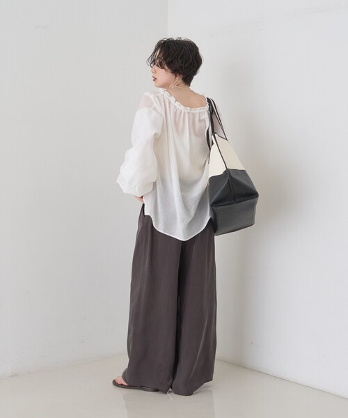 ROUGE VIF Sophie ブラウス シャツ 「一部店舗限定」バルーンスリーブ 