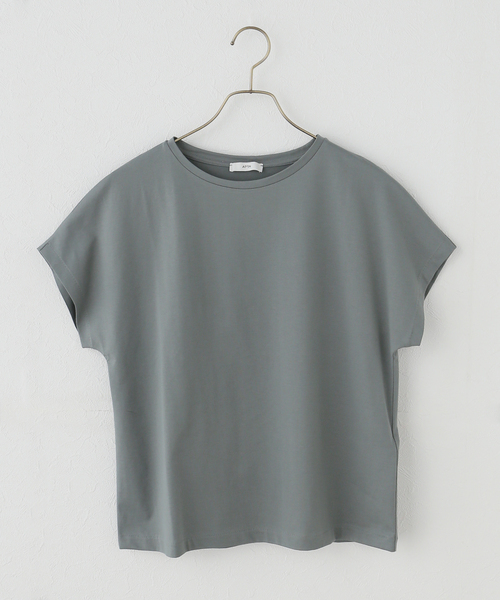 IENA（イエナ） tシャツ 半袖 ATON/エイトン SUVIN 60/2 CAP SLEEVE T
