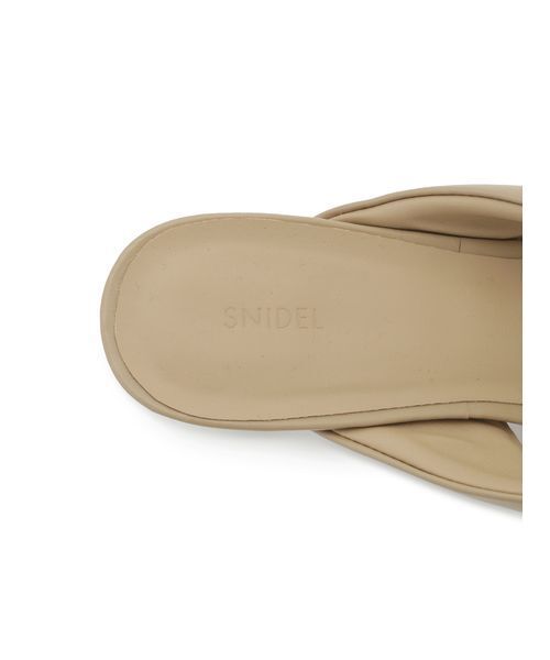 SNIDEL（スナイデル） サンダル トングミュール レディース : ZOZOTOWN