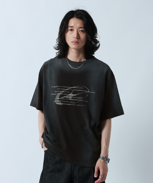 RAGEBLUE（レイジブルー） tシャツ Spray Print T-Shirt/スプレー加工