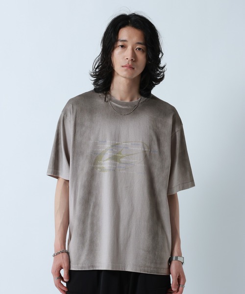 RAGEBLUE（レイジブルー） tシャツ Spray Print T-Shirt/スプレー加工