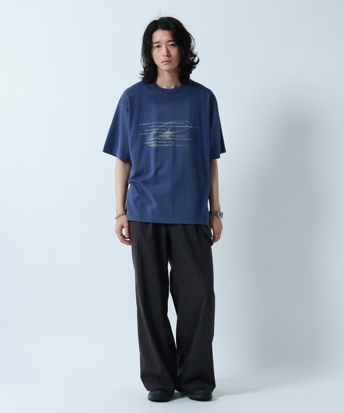 RAGEBLUE（レイジブルー） tシャツ Spray Print T-Shirt/スプレー加工