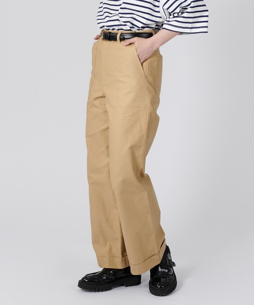 「ONCILY」 パンツ MEDIUM ベージュ メンズ_画像4