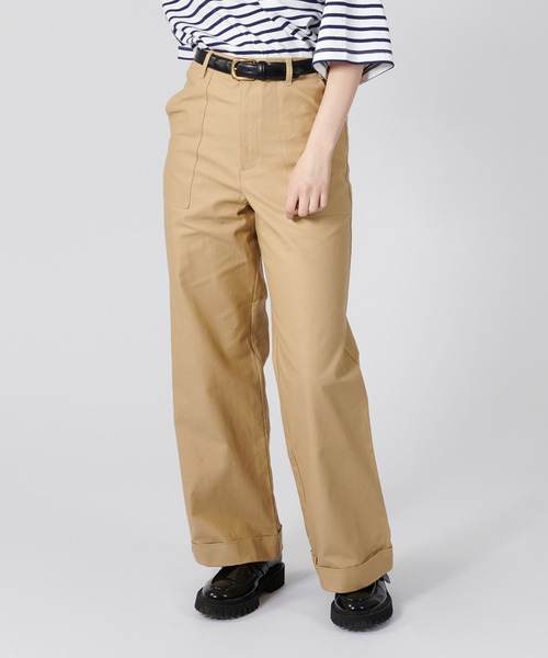 「ONCILY」 パンツ MEDIUM ベージュ メンズ_画像5