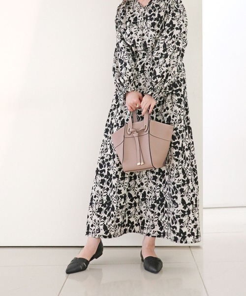 「MODE KAORI」 フラットサンダル 23cm グレイッシュベージュ レディース_画像5