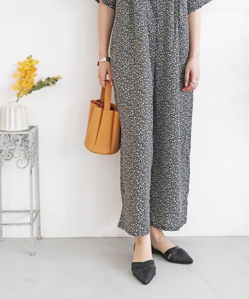 「MODE KAORI」 フラットサンダル 23cm グレイッシュベージュ レディース_画像9