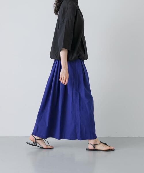 かぐれ ロング スカート コットンタックスカート : ZOZOTOWN Yahoo!店