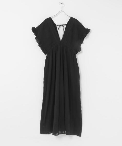 URBAN RESEARCH Sonny Label ワンピース 楊柳ドビーシャーリング