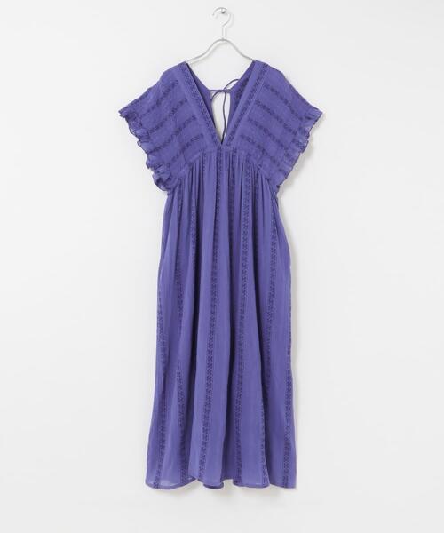 URBAN RESEARCH Sonny Label ワンピース 楊柳ドビーシャーリング