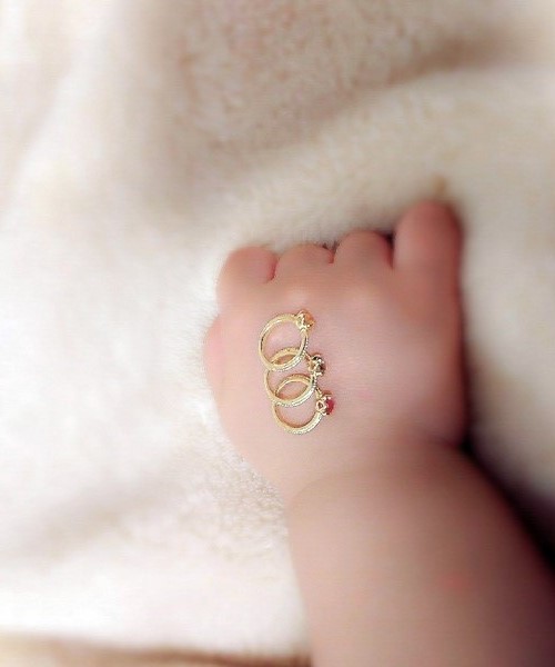 agete K10 ルビー チェーンリング 10金 ゴールド K10ルビーチェーンリング | アガット(agete) | マルイウェブチャネル