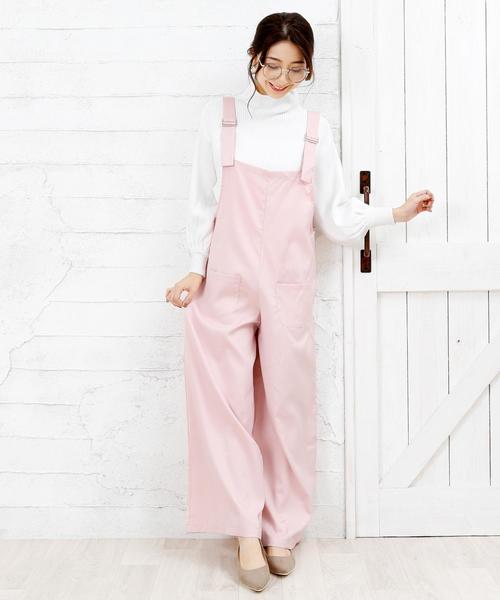 サロペット オーバーオール オールインワンサロペット レディース | Girly Doll | 15
