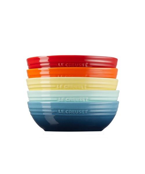 食器 オーバル・サービング・ボール 17cm (5個入り) レインボー02