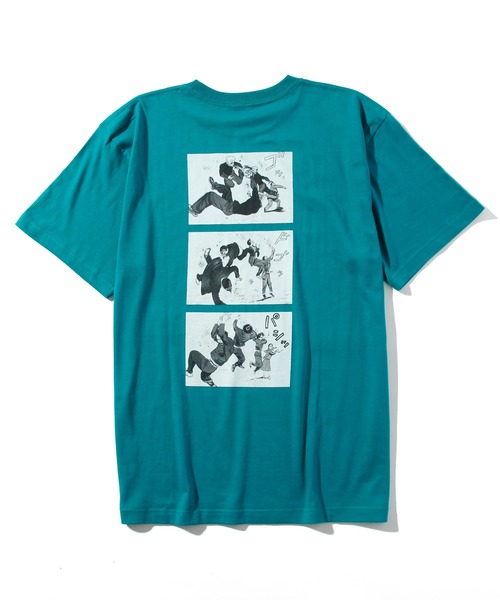 マックダディー　サムライマガジン　コラボT 販売終了】MOVE ON x BLUE BEAT コラボ T-shirt | BLUE BEAT