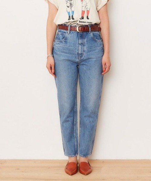 フォクシー ニューヨーク デニムパンツ デニム キュロット パンツ THE SHINZONE ジーンズ デニム デニムパンツ CARROT DENIM