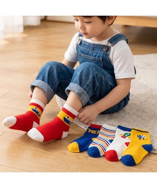 靴下 キッズ用ソックス 5ペアセット 豊富なバリエーション キッズ 子供 靴下 キッズ用ソックス 5ペアセット 豊富なバリエーション キッズ 子供