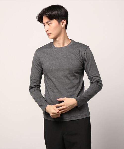 tシャツ Tシャツ 【BANANA REPUBLIC FACTORY STORE】パフォーマンス長袖Tシャツ