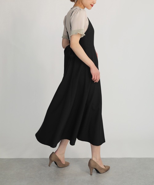 PICCIN ワンピース バックリボンキャミワンピース : ZOZOTOWN