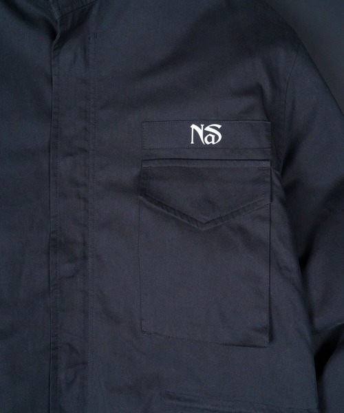 LOOSE ミリタリージャケット モッズコート ルーズ - × ナズ 「Nas