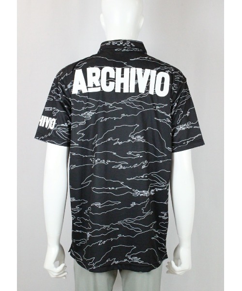19800円　新品未使用　NEW ERA × ARCHIVIO ポロシャツ　S NEW ERA ポロシャツ 「NEW ERA」×「archivio」 / MENSゴルフ