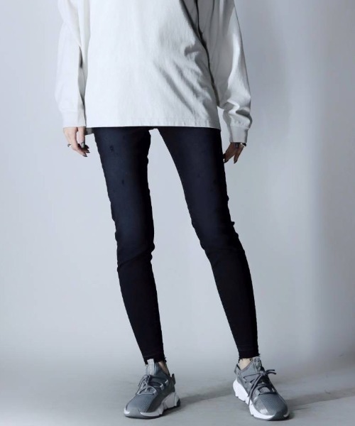 ジーンズ デニム デニムパンツ SURT(サート) スソホドキスキニーデニム women's レディース