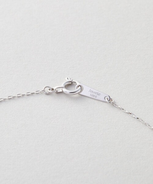 Jouete（ジュエッテ） ネックレス K18WG ダイヤモンド ネックレス