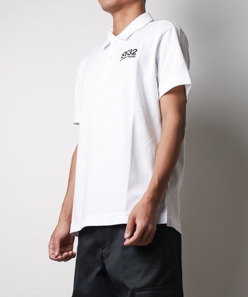 ポロシャツ ポロ 「73」「SY32 by SWEET YEARS」BASIC POLO レディース メンズ SY32 by SWEET YEARS ポロシャツ ポロ 「73」「SY32 YEARS