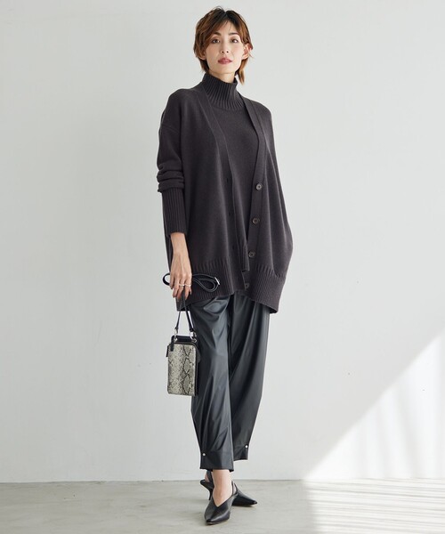 ICB【洗える】 ソフトカシミヤミックス カーディガン 洗える】ソフトカシミヤミックス Vネックニットカーディガン