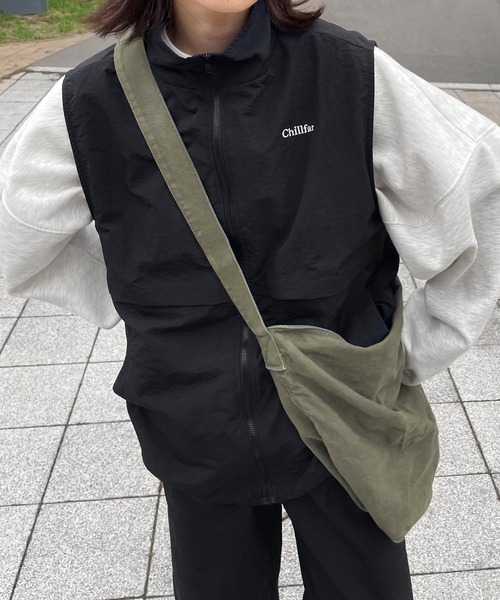 ベスト ジレ バイカラー　スタンドジップベスト レディース ベスト ジレ バイカラー スタンドジップベスト レディース