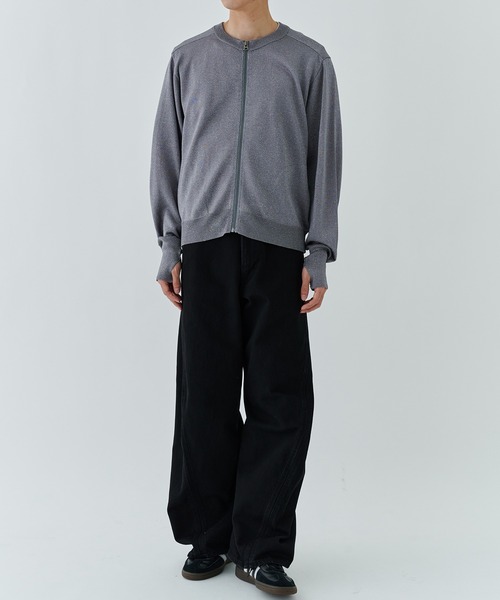 JieDa(ジエダ) セーター ニット LAME ZIP UP KNIT メンズ : ZOZOTOWN JieDa(ジエダ) セーター ニット LAME ZIP UP KNIT メンズ : ZOZOTOWN