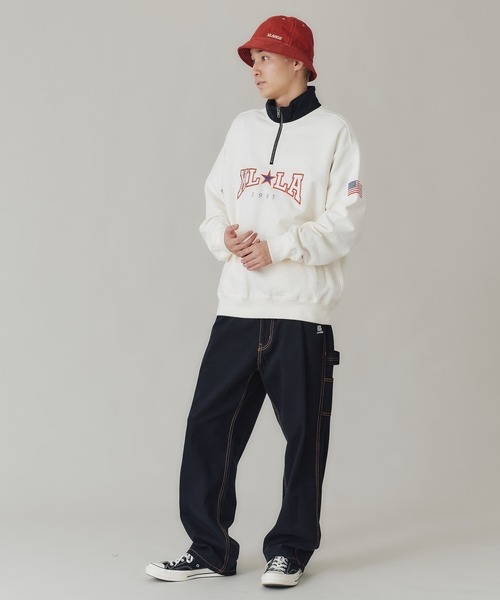 XLARGE（エクストラ ラージ） トレーナー スウェット XLLA HALF ZIP