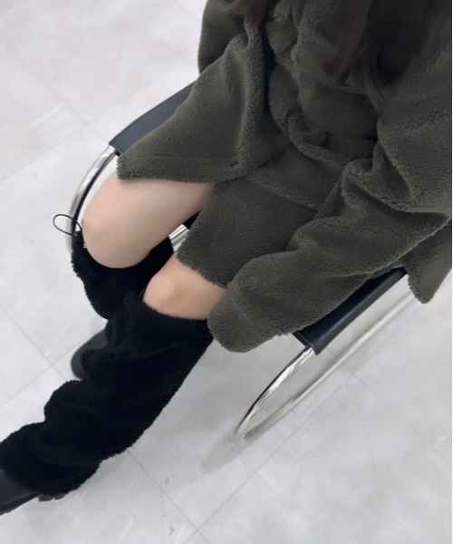 ipugo レッグウォーマー ipugo/イプゴ ボア素材レッグウォーマー