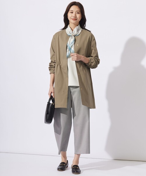 ニット セーター 「洗える」COTTON ACETATE クルーネック ニット レディース_12
