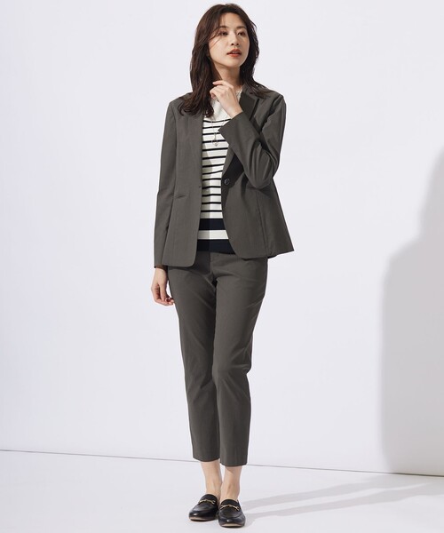 ニット セーター 「洗える」COTTON ACETATE クルーネック ニット レディース_14