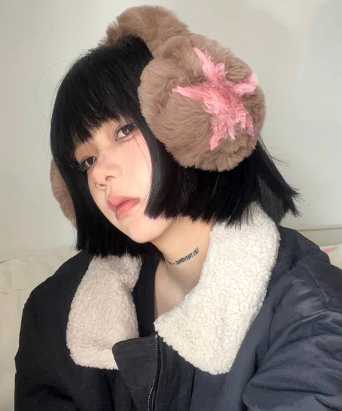 shopnikoniko（ショップにこにこ） 耳当て イヤーマフ 星マーク
