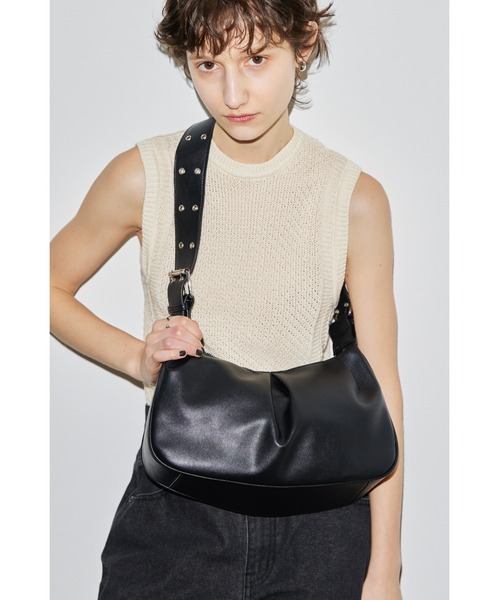 バッグ ハンドバッグ ワンハンドルタックハンドバッグ / フェイク  