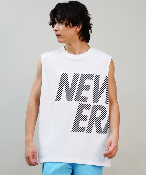 タンクトップ NEW ERA/ニューエラ タンクトップ フロントプリント 吸汗速乾 14121983/14121984/14121985 メンズ レデ | NEW ERA | 02