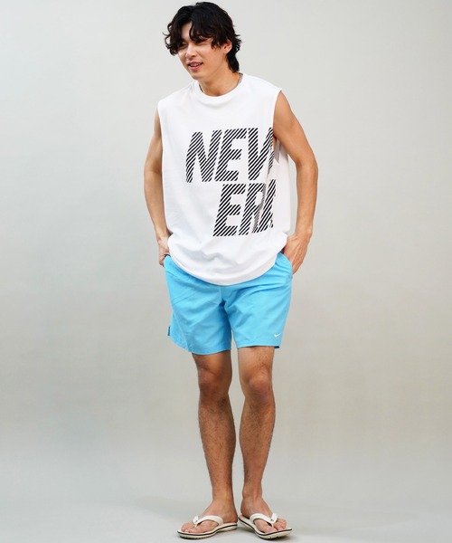 タンクトップ NEW ERA/ニューエラ タンクトップ フロントプリント 吸汗速乾 14121983/14121984/14121985 メンズ レデ | NEW ERA | 05