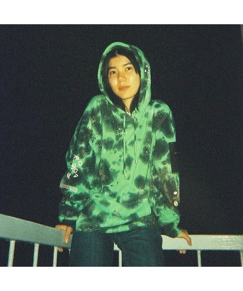 BAL バル TIE DYE タイダイ パーカー original fridge パーカー 「BAL」バル ”Elle Showering outside” Tie dye