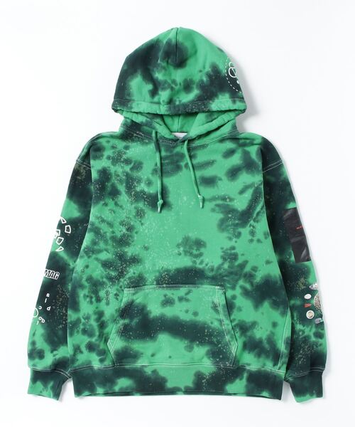 BAL バル TIE DYE タイダイ パーカー original bal LOGO TIE DYE HOODIE by YUKIDYE BLACK 通販商品ページ octavia