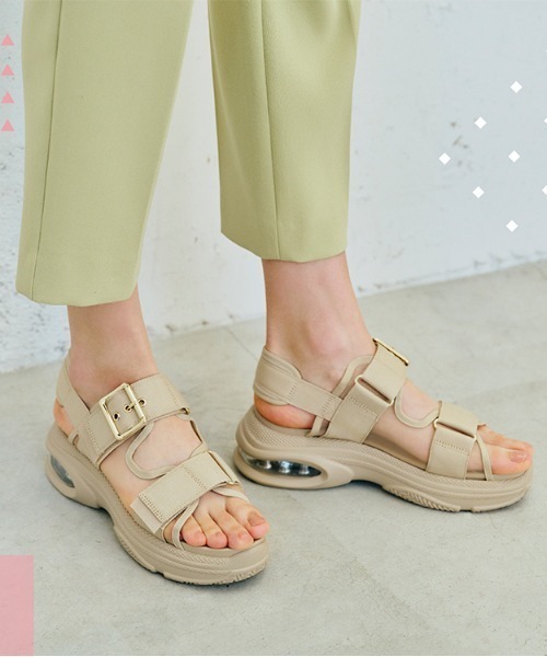 ABC-MART サンダル ABC SELECT エービーシーセレクト VL TULE