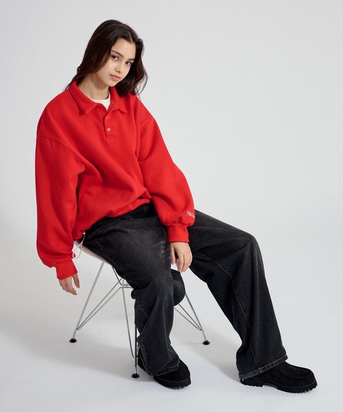 ジーンズ OVER DYED WIDE DENIM PANTS /オーバーダイワイドデニムパンツ メンズ レディース