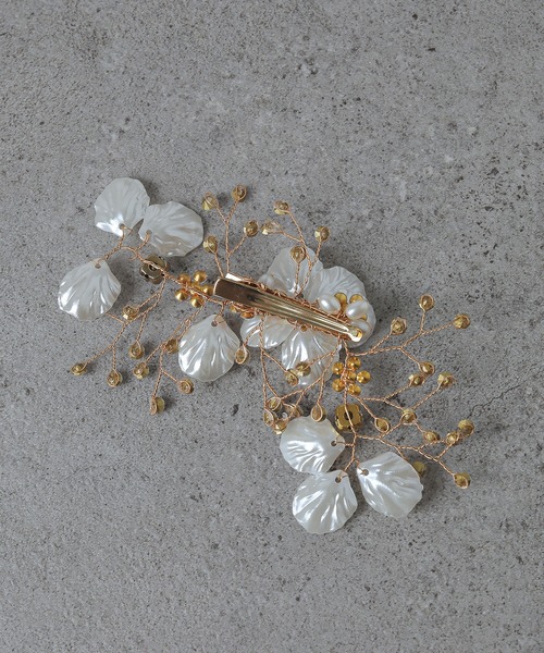 Kana ヘアクリップ ピュアブロッサム ビジュー ヘアクリップ ヘッド