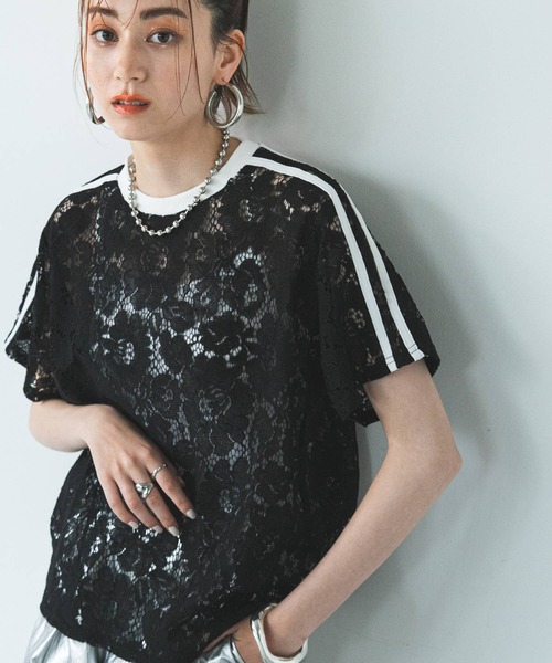 tシャツ BPY MESH TEE レディース Y-3 (ワイスリー) メッシュ クルーネック 半袖 Tシャツ CH1 MESH