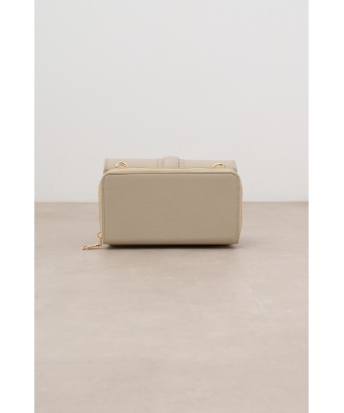 AZUL BY MOUSSY ショルダーバッグ バッグ フェイクレザーメタルパーツ  