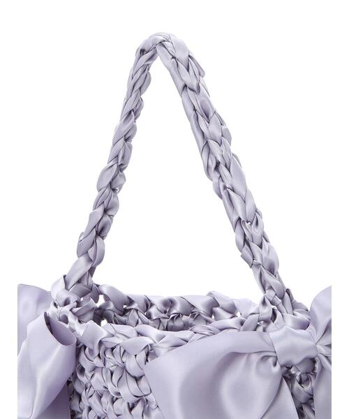 新品未使用 Maison de FLEUR サイドリボンバッグ メゾン ド フルール Maison de FLEUR EC限定サイドリボンバッグ