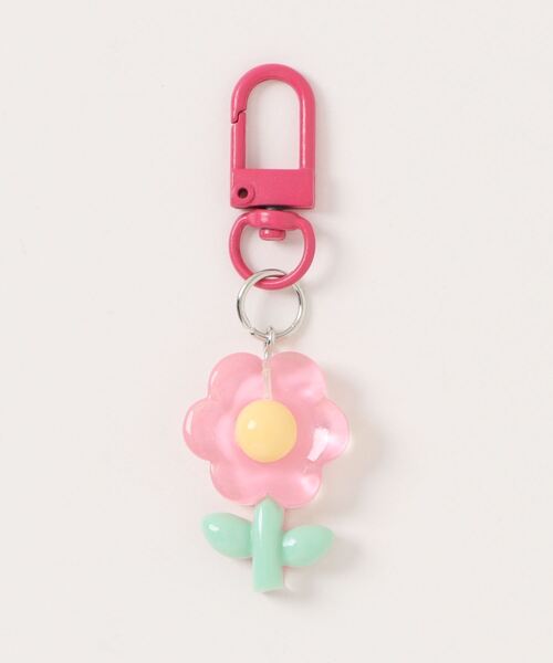 VIBGYOR Women キーホルダー 「urge select」カラフル フラワー