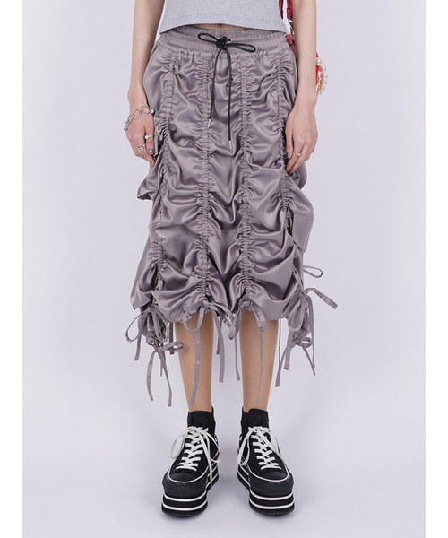 PAMEO POSE スカート Variable Length Cargo Skirt : ZOZOTOWN Yahoo  