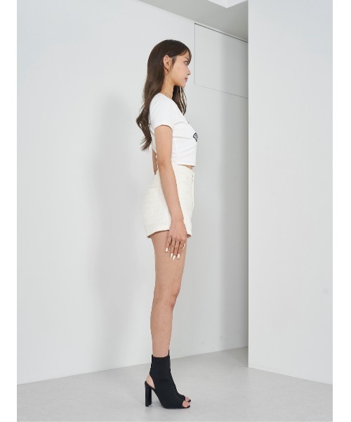 Darich（ダーリッチ） tシャツ ドットリボンTシャツ レディース