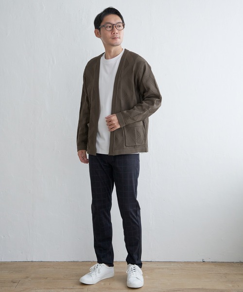 ikka（イッカ） パンツ GOKU楽パンツ EASY STRETCH チェック5ポケット